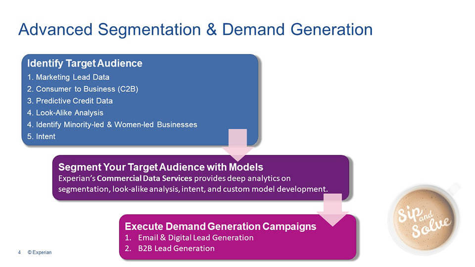 Advanced Segmentation and Demand Generation