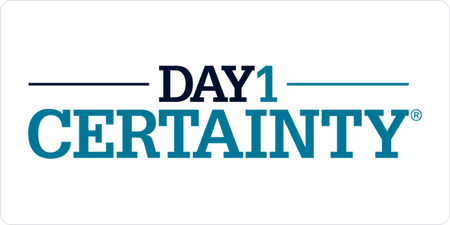 1 of 2 logos - Day 1 Certainty Logo