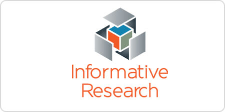 2 of 11 logos - informative research logo