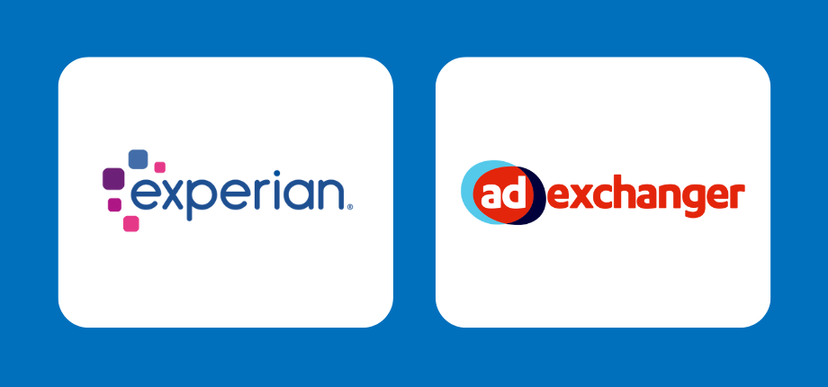 Experian and AdExchanger partnership logo