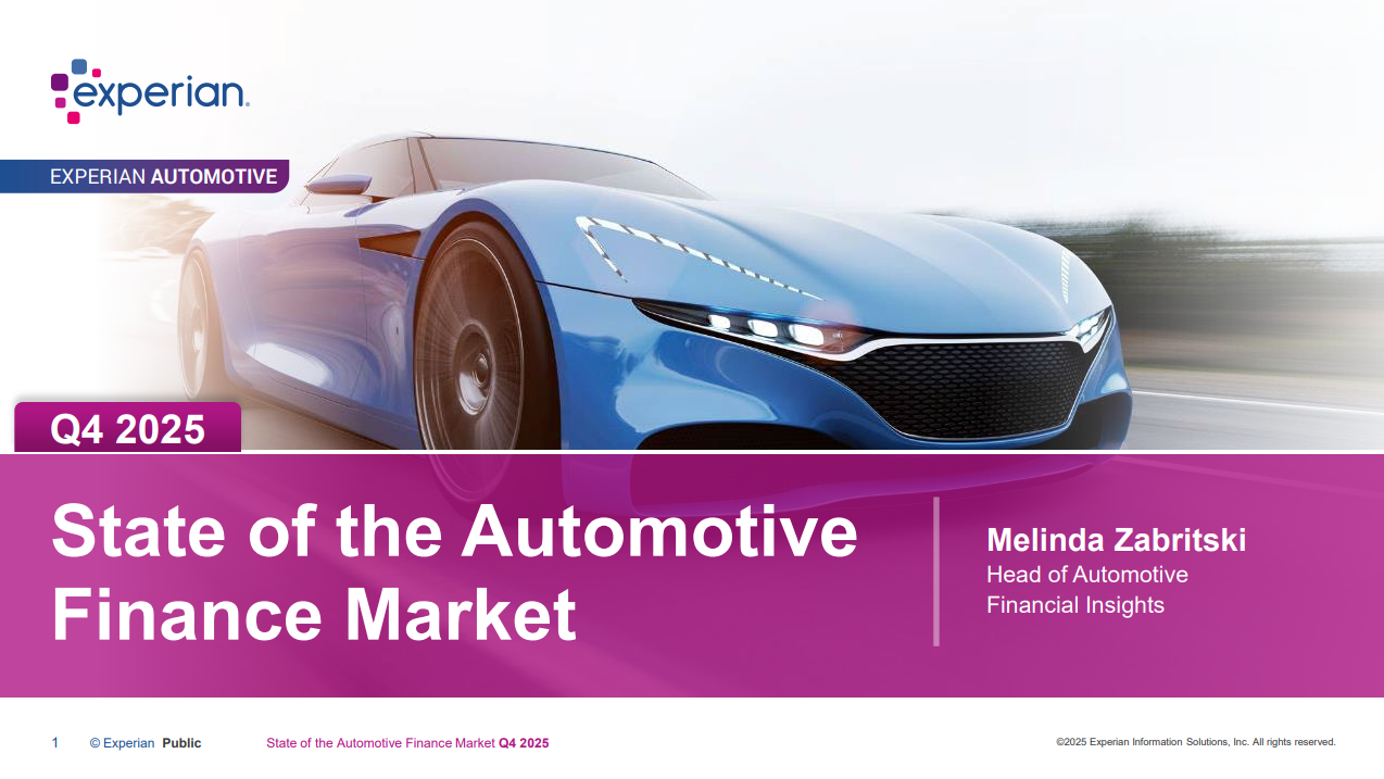 Automotive Financial Insights from Experian