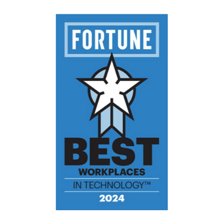 21 of 23 logos - Fortune Best Workplaces in Tech 2024