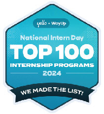 1 of 7 logos - Top 100 Internship