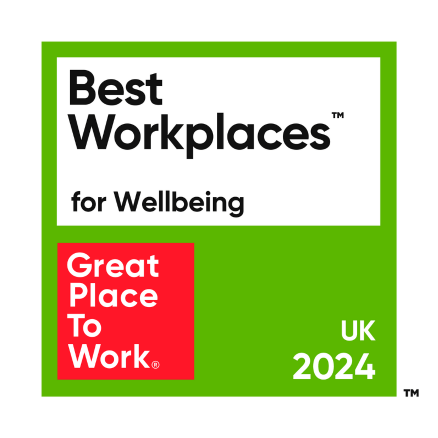 10 of 23 logos - GPTW UK 2024 Wellbeing