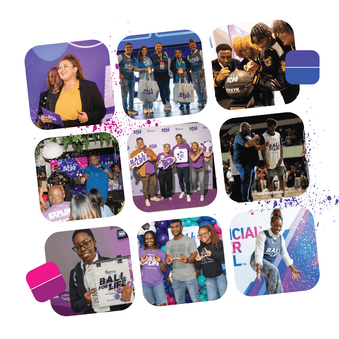 Experian people collage