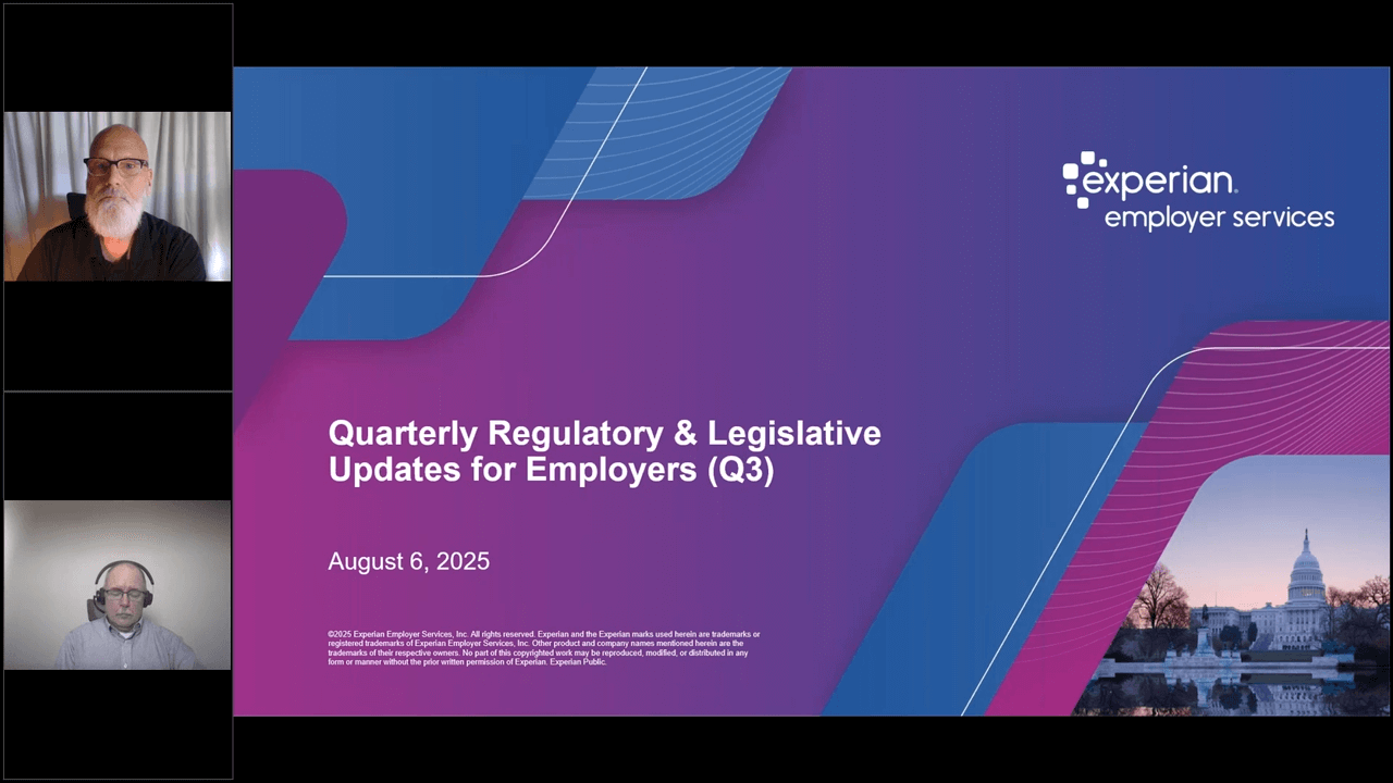 Q3 Alerts: Workforce Compliance and Legislative Updates