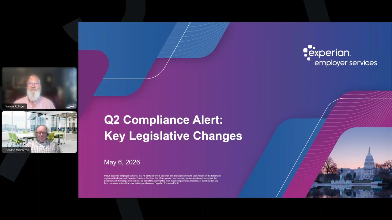 Video Thumbnail Q2 Compliance Alert: Key Legislative Changes