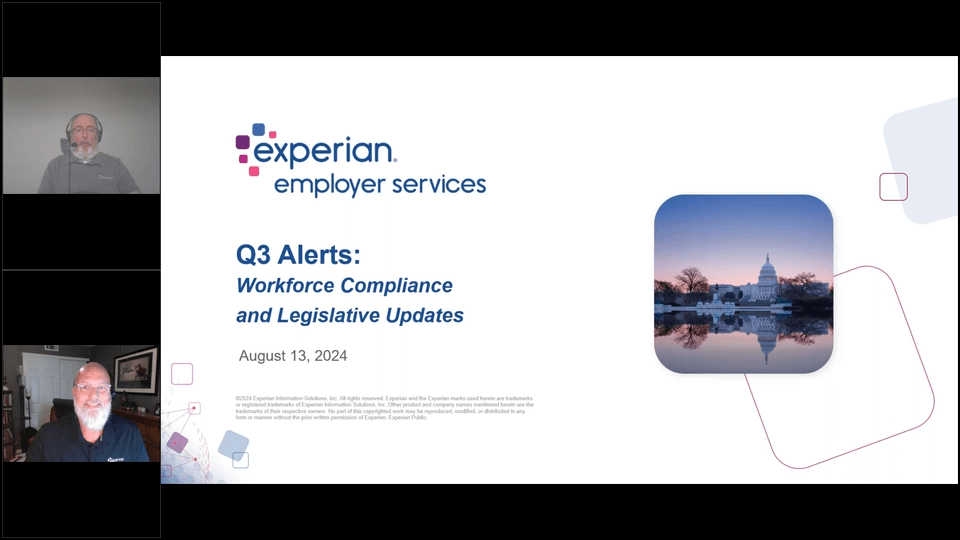 Q3 Alerts: Workforce Compliance and Legislative Updates