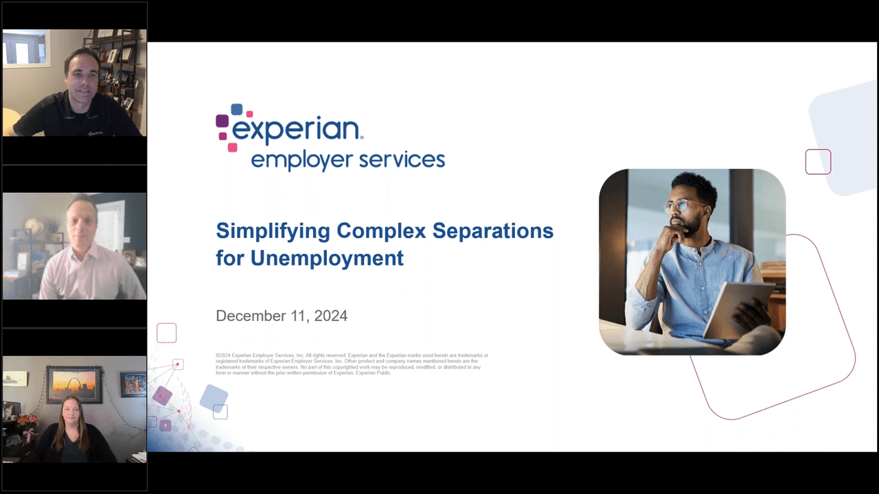 Simplifying Complex Separations for Unemployment