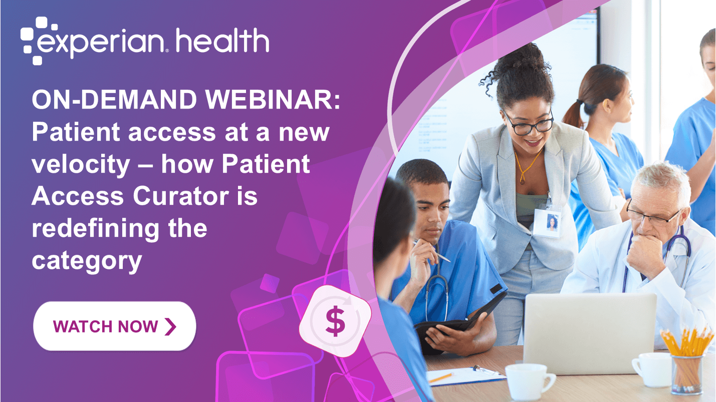 On-Demand Webinar: Patient access at a new velocity - Watch now