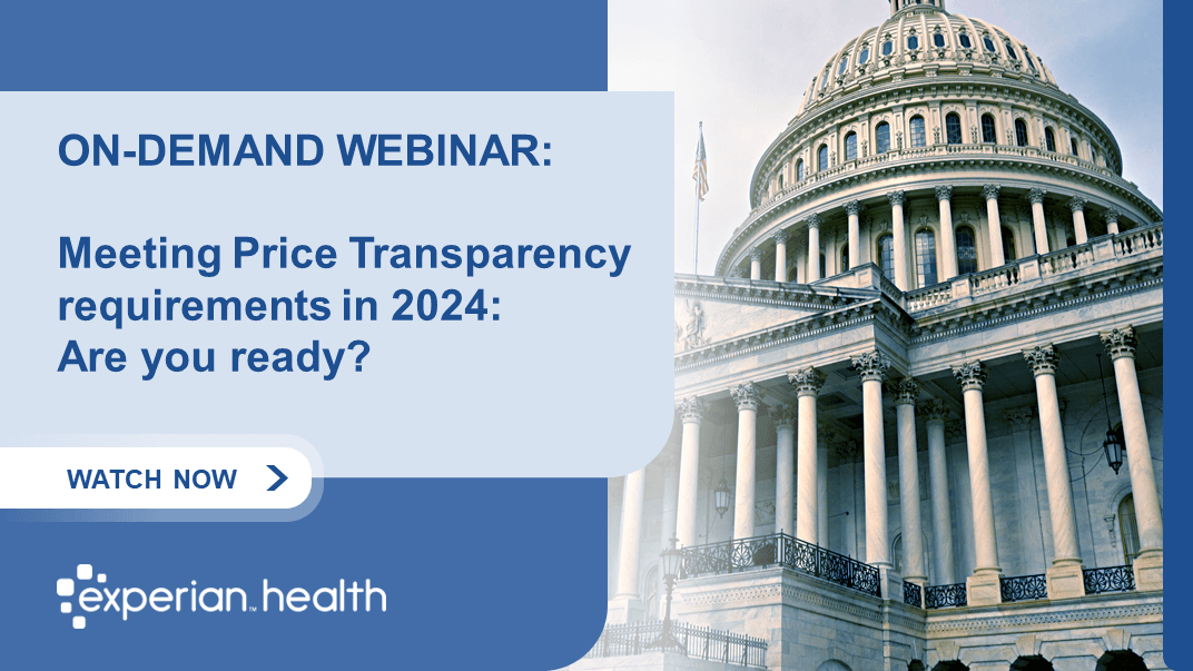 price transparency webinar banner