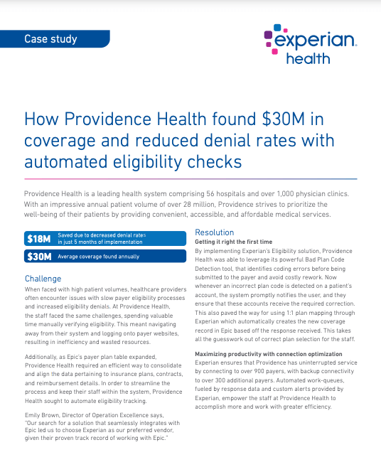 providence health case study image