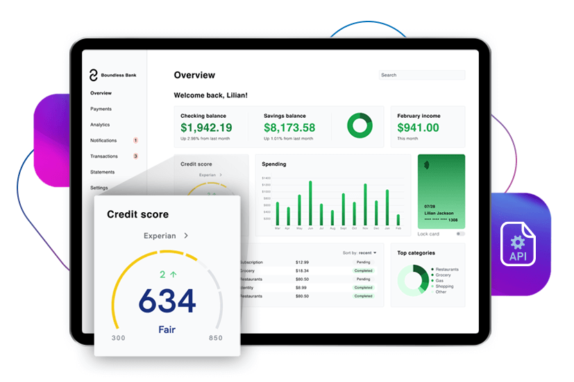 Simulated White Label UI