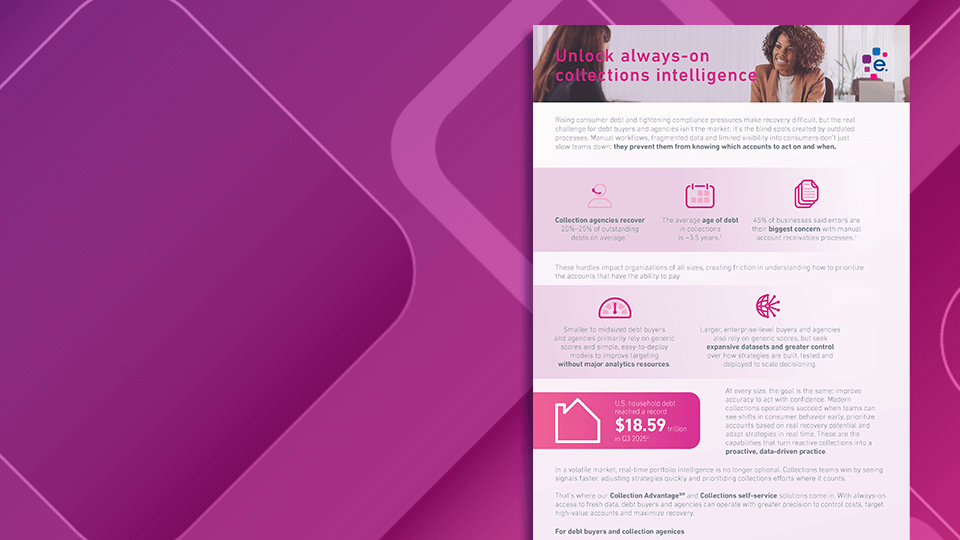 Unlock always-on collections intelligence